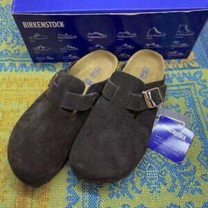 Birkenstock Boston Soft Footbed Clogs - Narrow Fit • EU 37-40